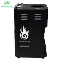 Machine à flammes écologique 30W étanche avec glace carbonique, hauteur de flamme 3m pour effets de scène, concerts, clubs et événements en extérieur