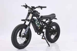 Nueva Llegada a EE. UU. Neumáticos de Carretera de 20*4.5 Pulgadas, Bicicleta Eléctrica de Nieve de 1500W con Cuadro de Suspensión Trasera, Bicicleta Eléctrica Retro con Soporte para Teléfono/Bolsa - Product Image 6