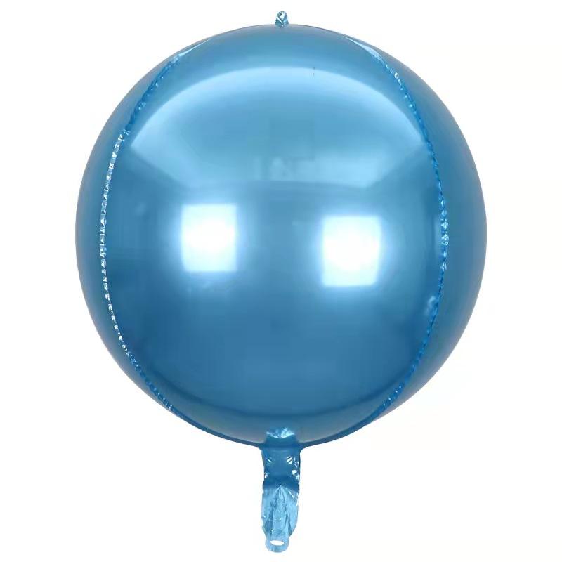 10 inch 4d ball pearl blue