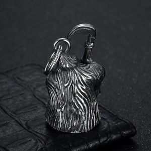 Pendentif Croix de la Vie et de la Mort en Acier Inoxydable pour Club de Motards, Collier Unisexe Tendance, Cadeau - Product Image 3