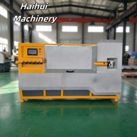 Cintreuse automatique de barres d'armature à commande numérique efficace, composants PLC essentiels, cintreuse d'étriers, moteur plastique 22 kW, 2000 kg, Chine
