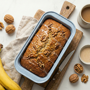 Set di Teglie Quadrate Mini per Pane, in Acciaio al Carbonio con Rivestimento Ceramico, Ecologiche e Lavabili in Lavastoviglie, per Piccoli Panetti - Product Image 4