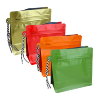 Sacs à café en corde avec valve Joint à huit côtés Sacs à café à fond carré plat Rubik's Cube Zipper Valve d'échappement Sac à café scellé