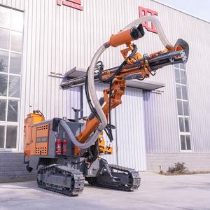 เครื่องเจาะ DTH แบบรวมระบบไฮดรอลิก ขับเคลื่อนด้วยเกียร์ สำหรับเจาะบ่อระเบิด ขายดี - Product Image 3