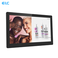 Nuevo Reproductor de Publicidad Digital con Pantalla Táctil Capacitiva de 15.6 Pulgadas, Montado en Pared, Económico, con POE, Tablet Android RK3288 y Wi-Fi