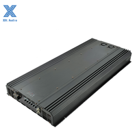 Amplificateur de voiture mono-bloc haute efficacité Powerus Series 16000W 1CH Classe D, avec crossovers et égaliseurs brésiliens pleine gamme, radio HD