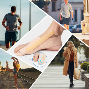 Tech Love Gel Manchon pour fasciite plantaire, support de voûte plantaire en gel, semelles orthopédiques pour <span class=keywords><strong>chaussures</strong></span>, coussinets de talon, chaussettes anti-douleur, soutien orthopédique - Product Image 6