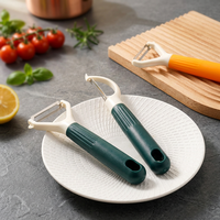 RVS Y-schiller met draaibaar mes, groente- en fruitschiller met ooggroefverwijderaar voor professionele keukens & restaurants