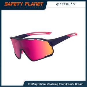 Gafas de Sol de alta calidad, gafas de sol con logotipo personalizado, lentes grandes, gafas de sol polarizadas para bicicleta a la venta - Product Image 6