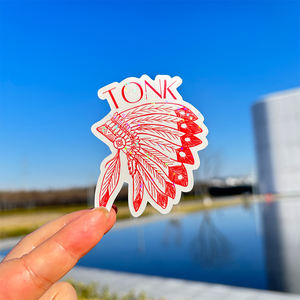 Etiqueta de impressão de logotipo personalizado de venda quente OEM etiqueta 3D arco-íris reflexiva adesivos holográficos à prova d'água glitter - Product Image 4