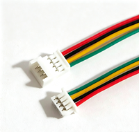 Yüksek Kaliteli OEM JST Konnektör Kablo Grupları SH ZH PH XH VH 2-12 Pin Özel Kablo Demeti