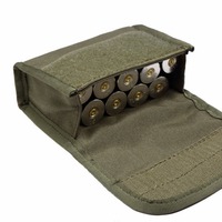Sac Tendance 2024 Nouveaux Produits Vente Chaude En Plein Air Personnalisé Mini Tactique Taille Balle Ceinture Sac 10 Shell Holder Molle Pouch