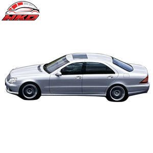 พรมปูพื้นสำหรับเบนซ์ W220 เอสคลาส 98-05 4 ชิ้นพรมกันลื่นด้านหน้าและด้านหลังสีดำกำมะหยี่ - Product Image 2