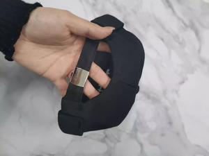 Cappello Docker Vintage Beige in Poliestere Unisex Casual Streetwear Traspirante con Ricamo in Tessuto e Design con Lettere - Product Image 6