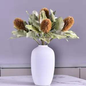 QQ153 Good Quality Artificial King Flower Home Wedding Decoration Flower Wholesale Artificial Plant