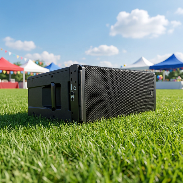 HDL50A 4K Active Line Array Speakers with Neodymium Magnet Waterproof for Professional Stage Concert Wedding & DJ Use