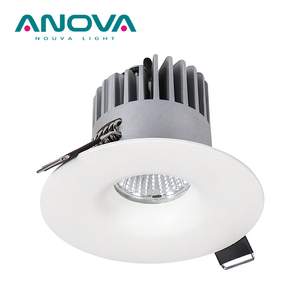 Modern 9.5W Anti-Glare LED Downlight IP44 <b>Waterproof</b> Recessed Ceiling Spotlight for <b>Bathroom</b> and Kitchen - Product Image 1