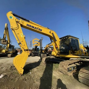 Garantie après-vente pour les projets d'infrastructure : Excavatrice hydraulique sur chenilles d'occasion Komatsu PC220 de 22 tonnes - Product Image 1