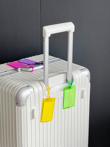 Bulk Groothandel Zimi Merk Heldere Kleur Waterdichte Zachte Pvc Mode Stijl Bagagelabels | Levendige Koffer Bagage Identificatie - Product Image 2