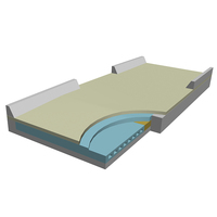 Vente directe d'usine de lit électrique pour le soin du dos avec toilettes et matelas, adapté aux soins aux personnes âgées, aux soins à domicile et à la réadaptation, personnalisable