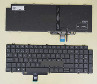 Teclados Keyboard untuk DELL Latitude 3550 5550 tahun 2024 Keyboard Backlit Spanyol AS keyboard Laptop