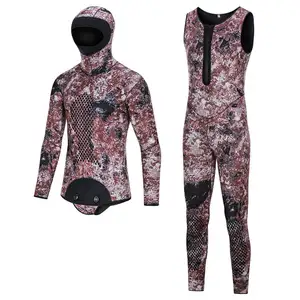 Sbart custom logo 1.5mm/2mm/3mm/5mm/7mm camouflage men camo spearfishing wetsuit camp and neoprene diving suit