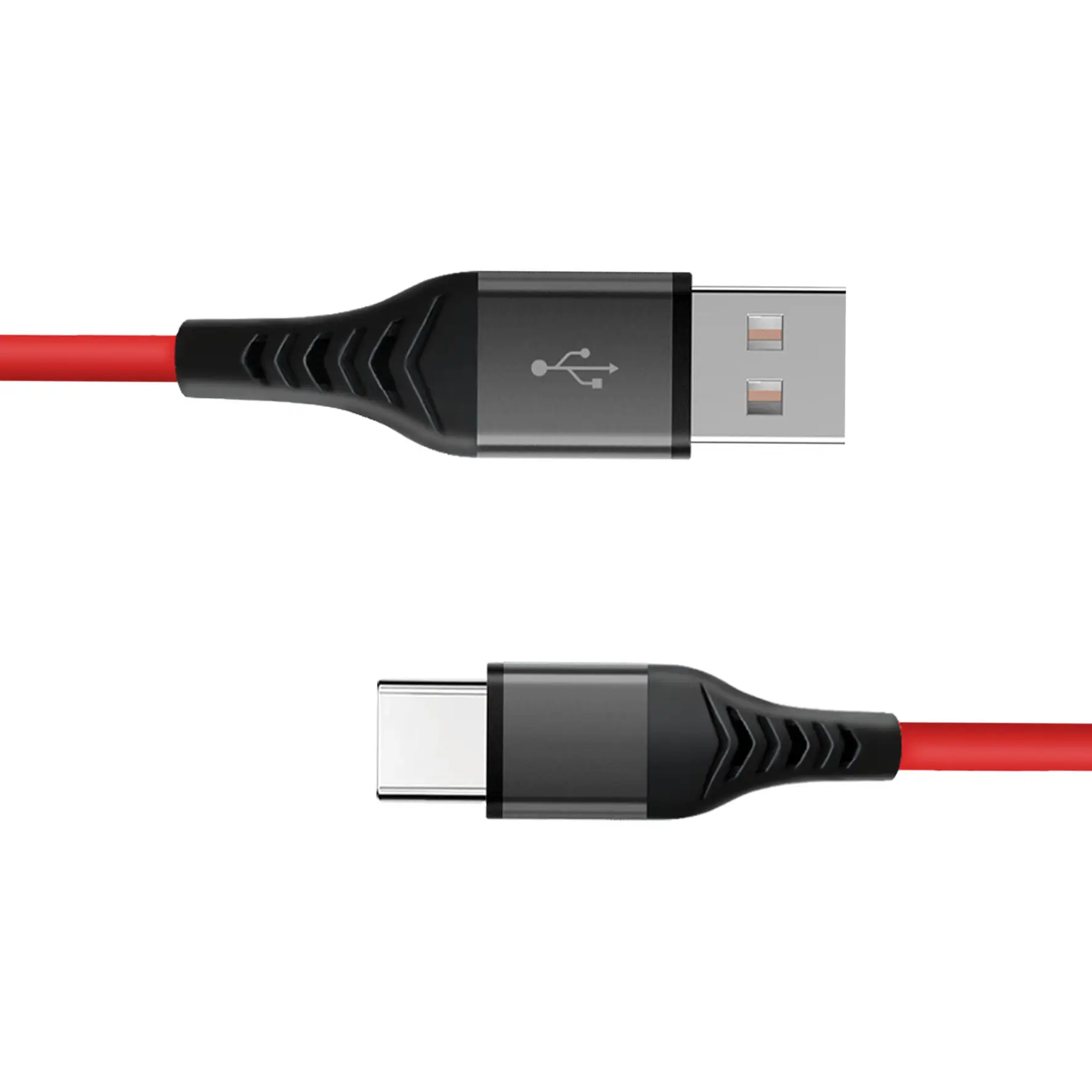 Kabel pengisi daya USB Tipe C V2.0, kabel pengisian daya Usb silikon Super lembut sinkronisasi & pengisi daya