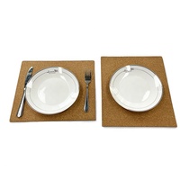 Napperons en liège imperméables et faciles à nettoyer personnalisés et écologiques de haute qualité pour table à manger de cuisine ovale