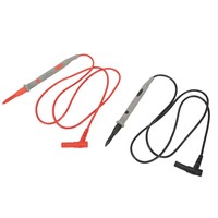 Sonde de multimètre Ligne de test Cordons de test de multimètre Câble de voltmètre 1000V/20A Testeur d'aiguille ultra fine Cordon de test de sonde unique