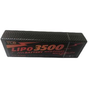 TCB 3500mAh 2S 7.4V 3S 11.1V batterie de voiture télécommandée avec coque dure haut débit 65C 90C Lithium Ion Pack pour RC - Product Image 1