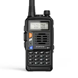 बाओफेंग UV-S9 PLUS टू-वे रेडियो 136-174MHz 400-480MHz डुअल-बैंड 1800mAh मोबाइल हैम ट्रांसीवर