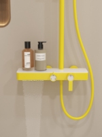 Ensemble de douche thermostatique haut de gamme au design moderne, système de douche en laiton pour salle de bain, robinet de douche mélangeur chaud et froid