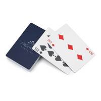 Cartes à jouer publicitaires écologiques en gros, haute qualité, divertissement familial, nouvelles cartes de poker en plastique PVC, cartes Baloot