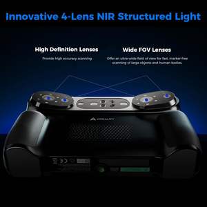 Escáner 3D Creality Sermoon P1 Inalámbrico Todo en Uno con Láser Azul, 22 Líneas Cruzadas y 7 Líneas Paralelas - Product Image 6