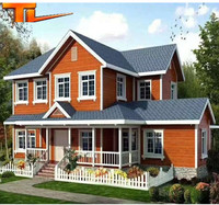Model Baru Vila Baja Ringan dengan Harga Murah Modern Prefab Villa