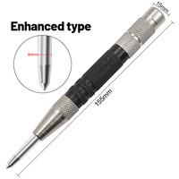 Perceuse à métaux à ressort réglable poinçon central automatique outil de marquage universel pour usage industriel pour machinistes charpentiers