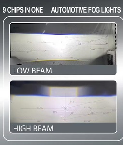 Đèn LED chiếu sáng lưới tản nhiệt công suất cao 90W, 3000K 6000K, đèn phụ trợ DRL H4 H7 H11, đèn sương mù xe máy - Product Image 4