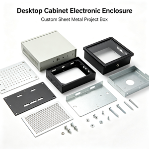 Caja de Proyectos Personalizada de Chapa Metálica para Controladores, Chasis, Instrumentos de Prueba de Energía Móvil, Carcasa de Instrumentos, Gabinete de Escritorio y Caja Electrónica - Product Image 1