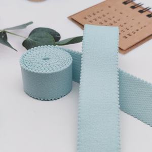 Bande élastique respirante personnalisée pour sous-vêtements de sport, vente en gros, bande élastique de haute qualité, ruban tissé plat pour couture de vêtements - Product Image 1