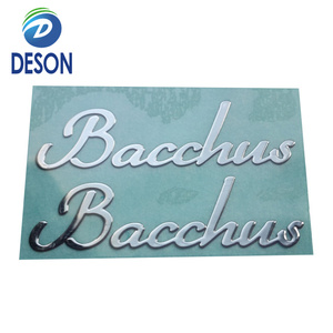 Autocollants Métalliques Dorés Électroformés en Nickel Adhésifs 3M Personnalisés Deson, Imperméables, pour Ordinateur, Lot de 100 - Product Image 4
