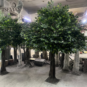 Plantes en plastique ISEVIAN, arbres artificiels grands et verts bon marché - Product Image 1