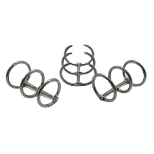 Anneau de reliure pour calendrier en nickel noir EWANG avec trois trous - Product Image 3
