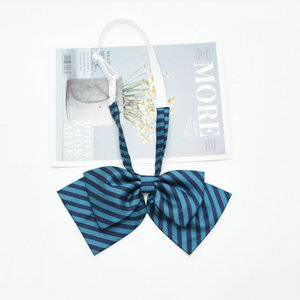 Campus JK Tie Stripe Butterfly Collar Hôtel Hôtesse <span class=keywords><strong>de</strong></span> <span class=keywords><strong>l</strong></span>'air Uniforme <span class=keywords><strong>de</strong></span> baccalauréat Uniforme scolaire Polyvalent et universel - Product Image 1