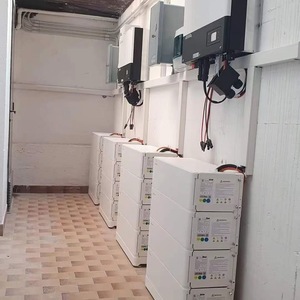 Batería de Almacenamiento Doméstico Híbrida Apilable LiFePO4 de 20 kWh, 256 V, 106 Ah, con Comunicación CAN para Inversor Híbrido Growatt - Product Image 3