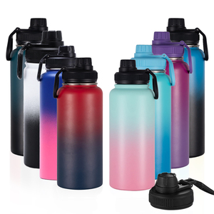 Botella Térmica de Acero Inoxidable Ecológica y Personalizada, Doble Pared con Aislamiento al Vacío, Libre de BPA, a Prueba de Fugas, para Deportes y Gimnasio, 6-12 - Product Image 1