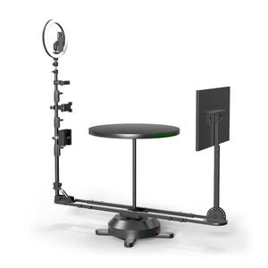 Photography Table Still Life Table 360 Degree Rotating Stand For Product Photography Iron Material - Product Image 1
