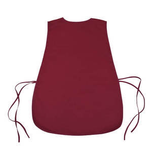 Tablier sans manches en polyester, logo personnalisé disponible, plusieurs options de couleurs, poches avant, tabliers de travail pour la cuisine - Product Image 4