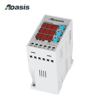 AOASIS ADGK-04F Relay Kontrol Tegangan Digital Miniatur Tertutup dengan Layar Digital, Perlindungan IP20, Timer Tunda 0.1-10 detik, 380VAC 5A