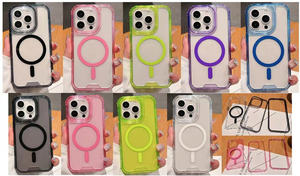 Funda Protectora para Teléfono TPU PC 360 para iPhone 16 Pro Max, Híbrida 3 en 1, Magnética, Transparente, para iPhone 15 14 13 12 - Product Image 6