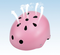 Casques de patinage sur glace pour enfants de haute qualité, ajustement réglable, design portable, matériau EPS PC, pour activités de plein air.
